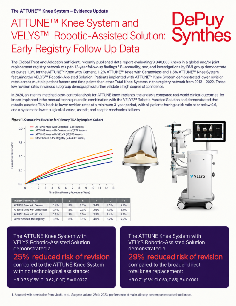 The ATTUNE™ Knee System - Evidence Update